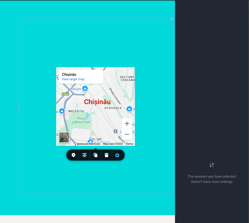 Sidebar With Disabled Options